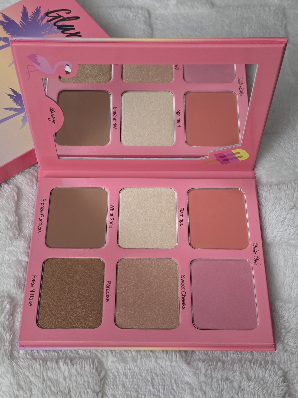 VIOLET VOSS GLAMINGO PRESSED POWDER FACE PALETTE NIB